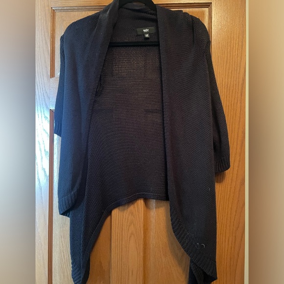 Black Long Cardigan with short sleeves. Brand new. Size medium - Picture 1 of 1